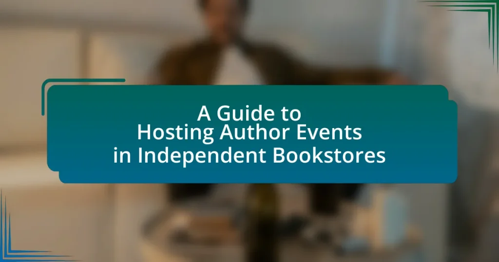 A Guide to Hosting Author Events in Independent Bookstores