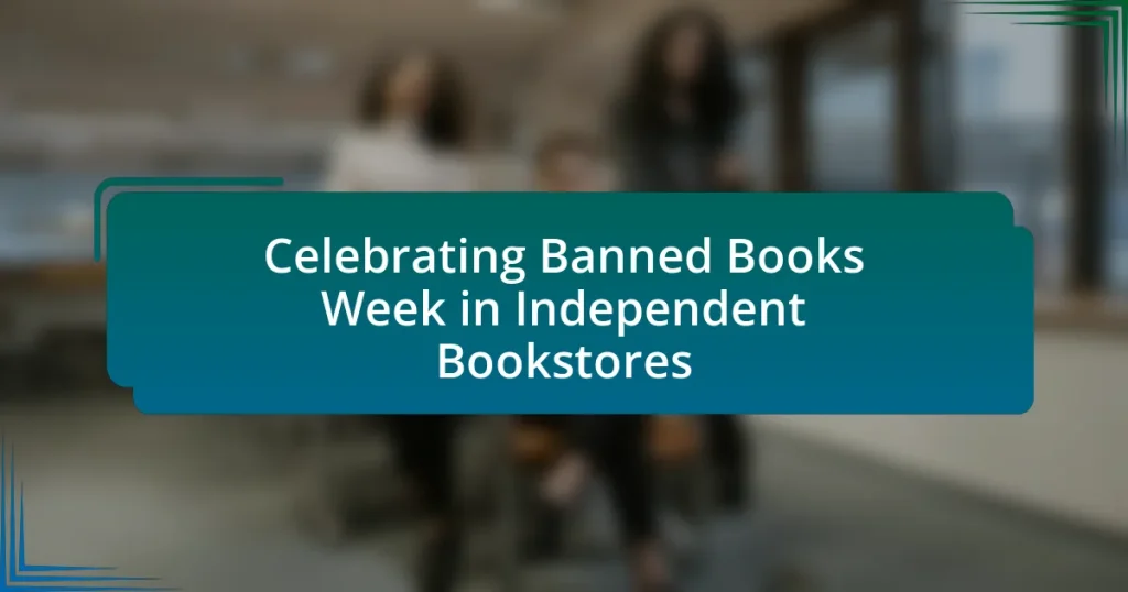 Celebrating Banned Books Week in Independent Bookstores
