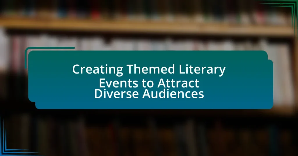 Creating Themed Literary Events to Attract Diverse Audiences