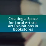 Creating a Space for Local Artists: Art Exhibitions in Bookstores