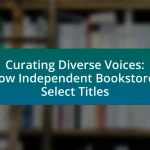 Curating Diverse Voices: How Independent Bookstores Select Titles