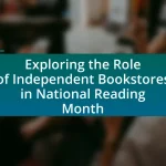 Exploring the Role of Independent Bookstores in National Reading Month