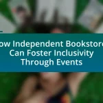 How Independent Bookstores Can Foster Inclusivity Through Events