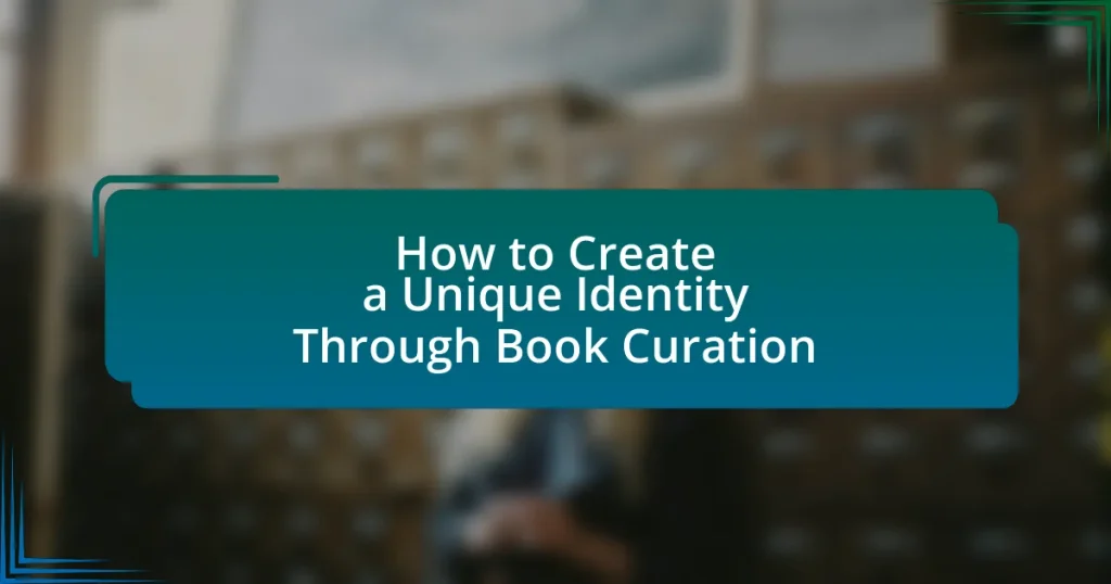 How to Create a Unique Identity Through Book Curation