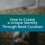 How to Create a Unique Identity Through Book Curation