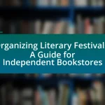 Organizing Literary Festivals: A Guide for Independent Bookstores