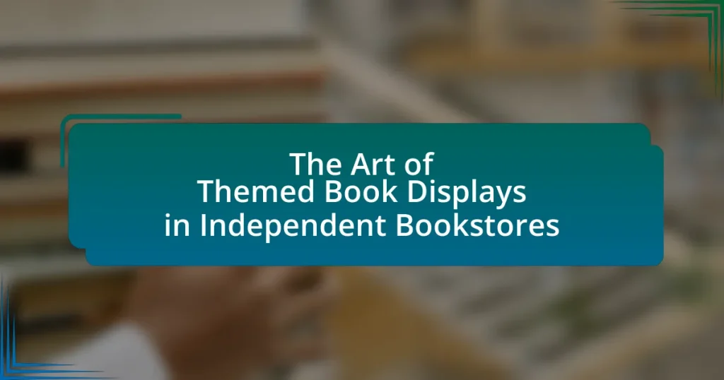 The Art of Themed Book Displays in Independent Bookstores
