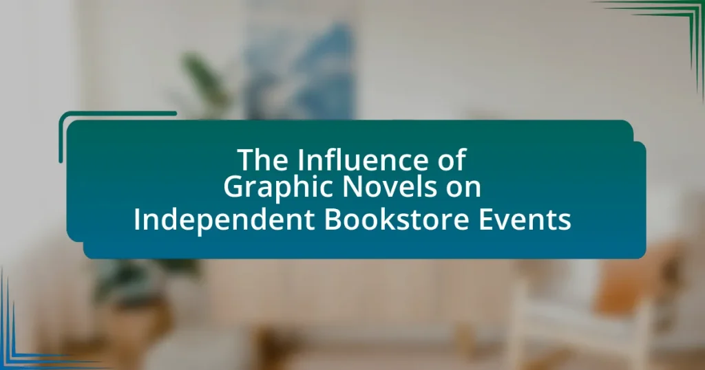 The Influence of Graphic Novels on Independent Bookstore Events
